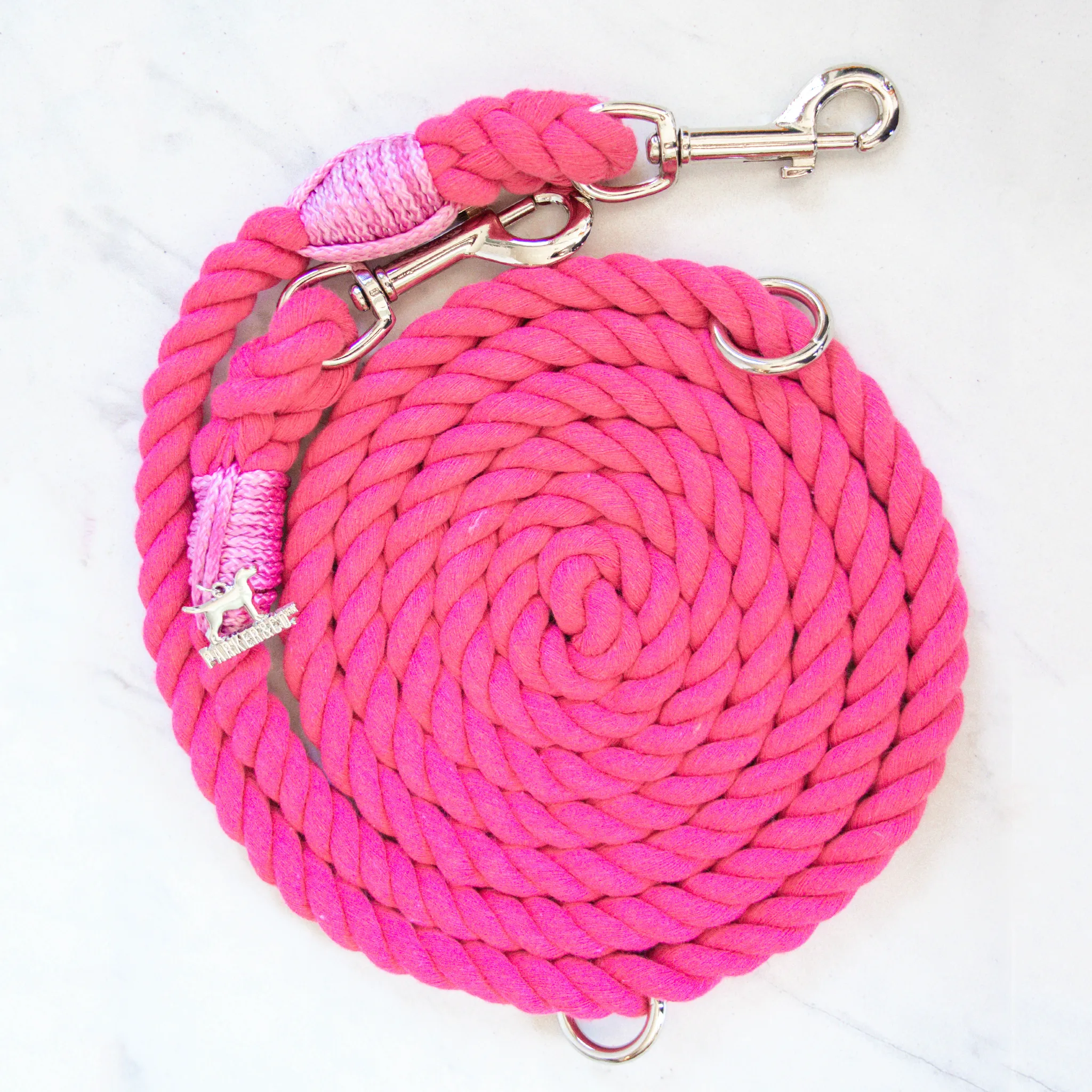 6-IN-1 Hands Free Cotton Rope Dog Leash