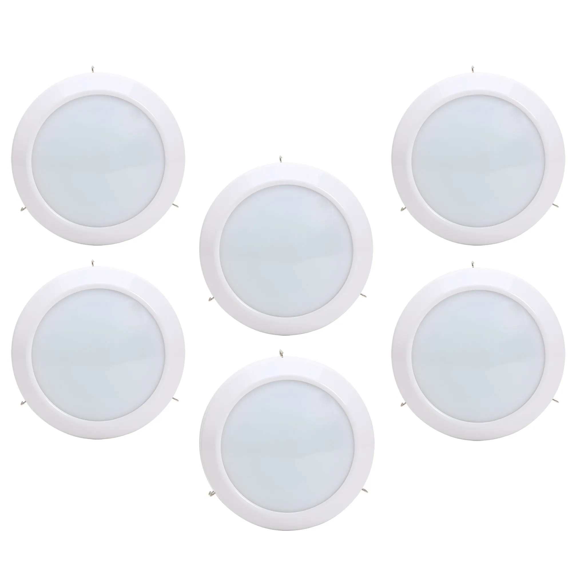 75-Watt Equivalent Universal 6in. 1000 Lumens LED Downlight Light Replacement Disc