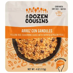 A Dozen Cousins - Rice Seasoning Sauce, 4oz | Multiple Flavors