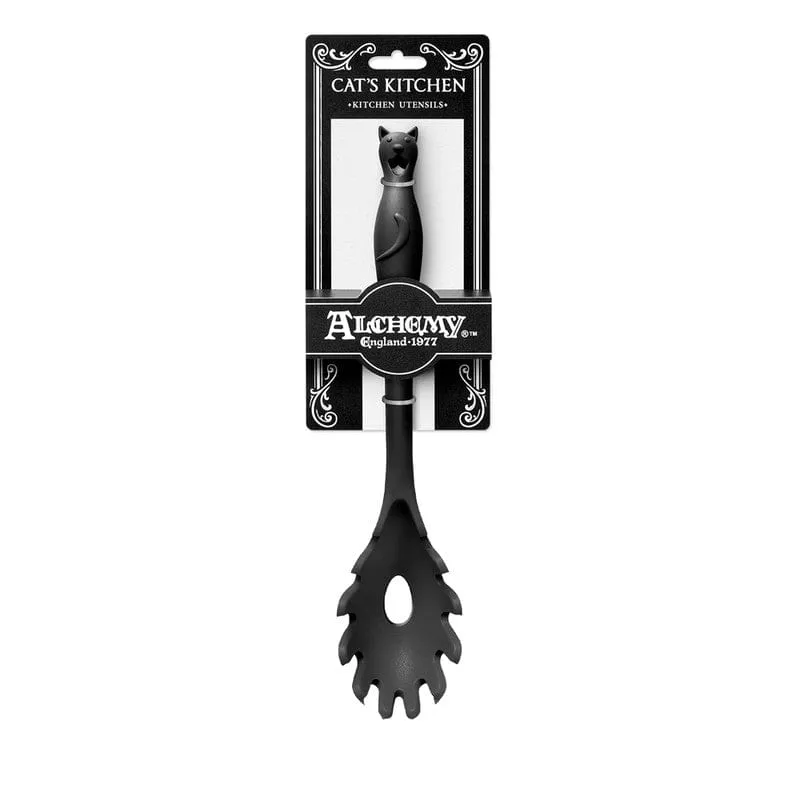 Alchemy Gothic Cat's Kitchen Pasta Spoon