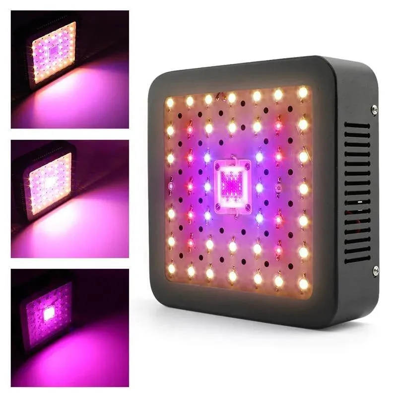 Aluminum Full Spectrum LED Grow Panel Light Plant Phyto lamp