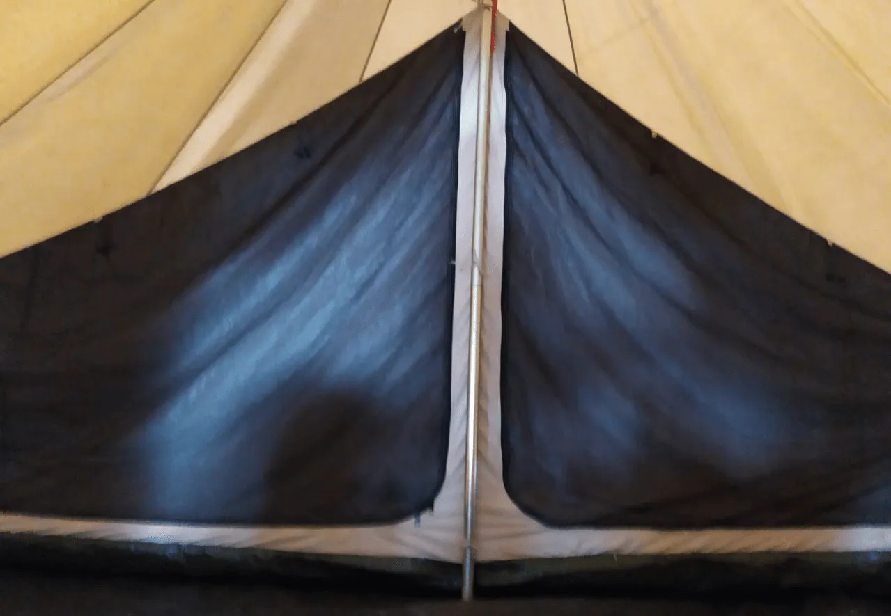 Avalon Half 1/2 Inner Tent | Canvas Bell Tent Accessories | Inner Rooms for Avalon Bell Tents