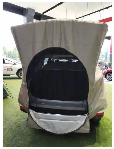 Canopy Tail Ledger Car Tent with Picnic Awning For Camping