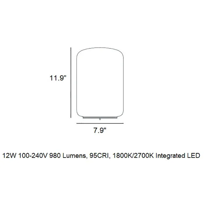 Capsule LED Table Lamp