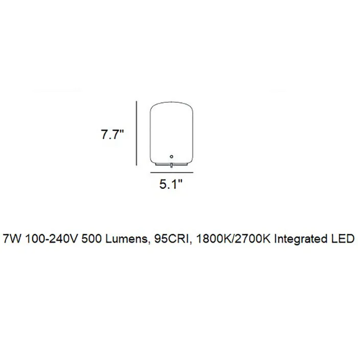 Capsule LED Table Lamp