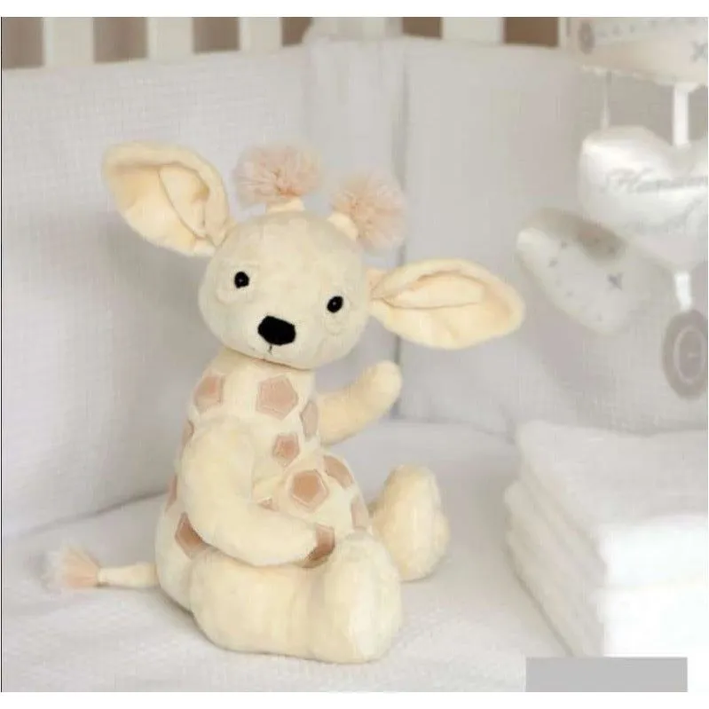 Charlie Bears Baby Organic Gaston Giraffe (Large) with Gift Box