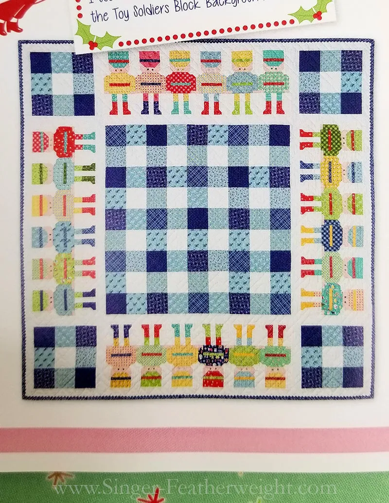 CLEARANCE PATTERN BOOK, Vintage Christmas by Lori Holt of Bee in My Bonnet (SOLD AS IS)