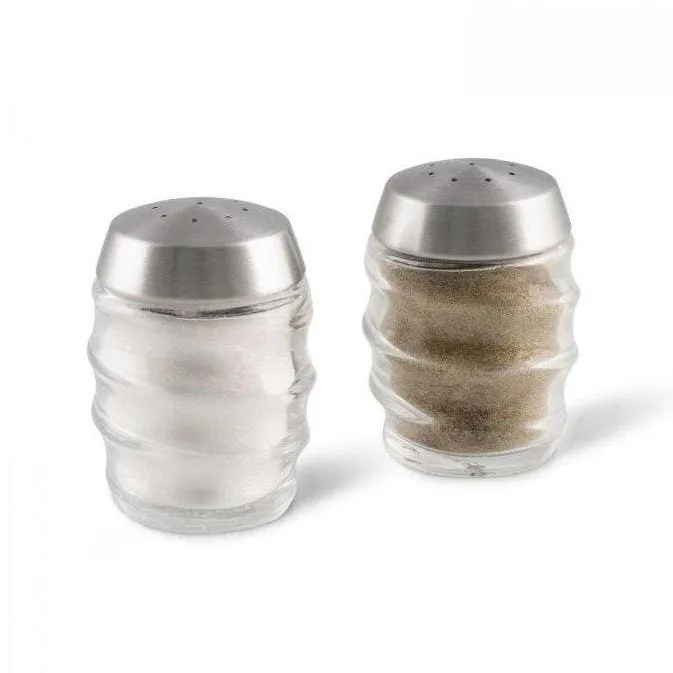 Cole & Mason Bray 70mm Glass Shakers Set