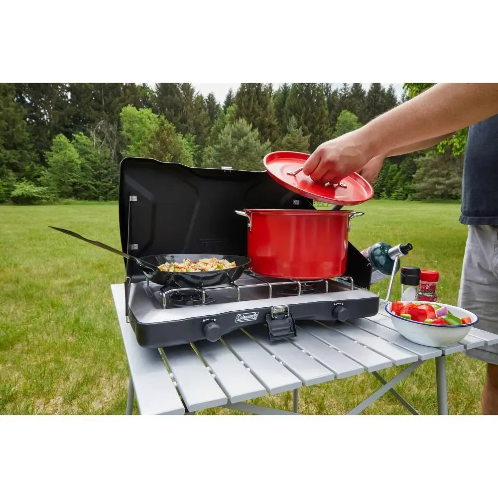 Coleman Triton 2-Burner Camp Stove