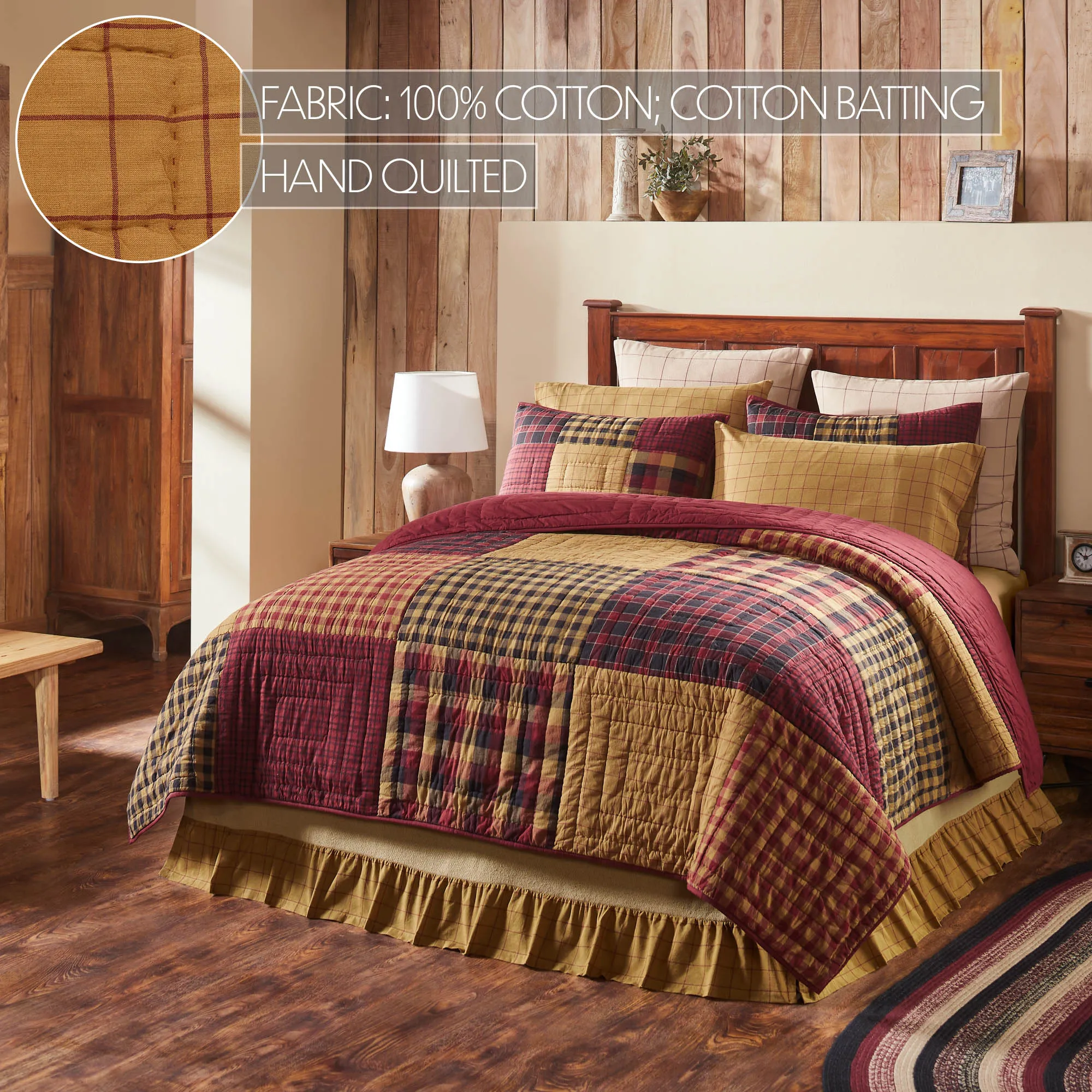 Connell King Quilt 106Wx97L