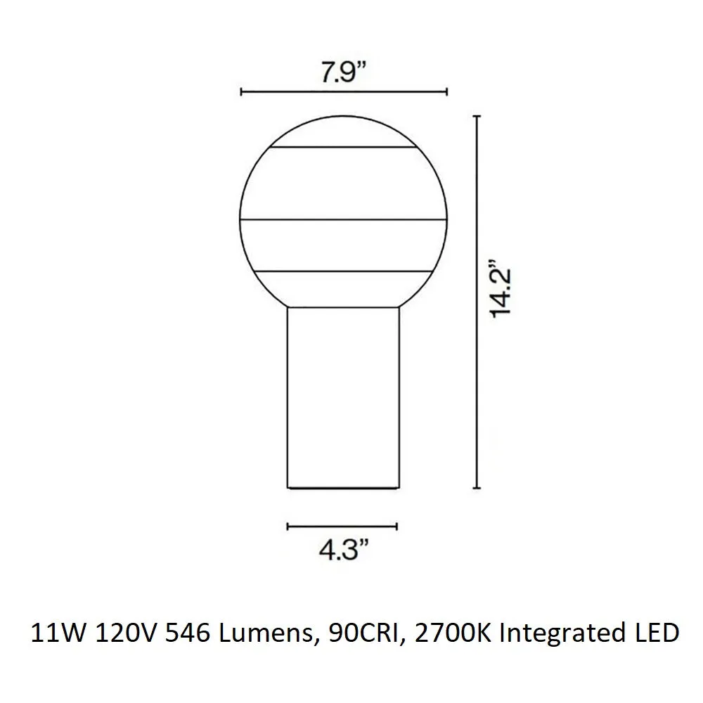 Dipping Light Table Lamp