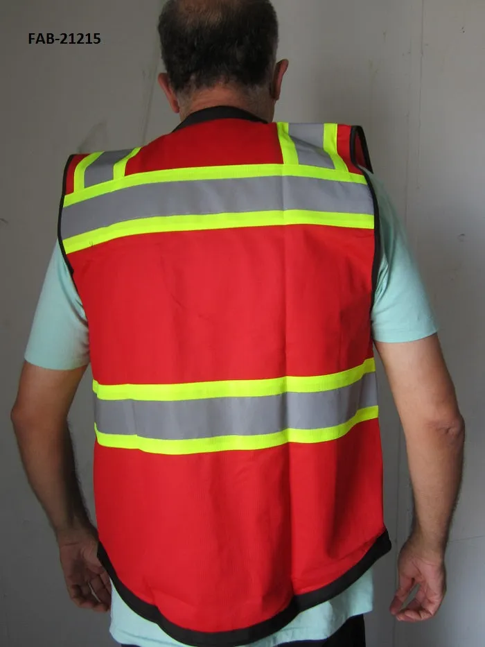 High Visibility Reflective Safety Vest FAB-21215