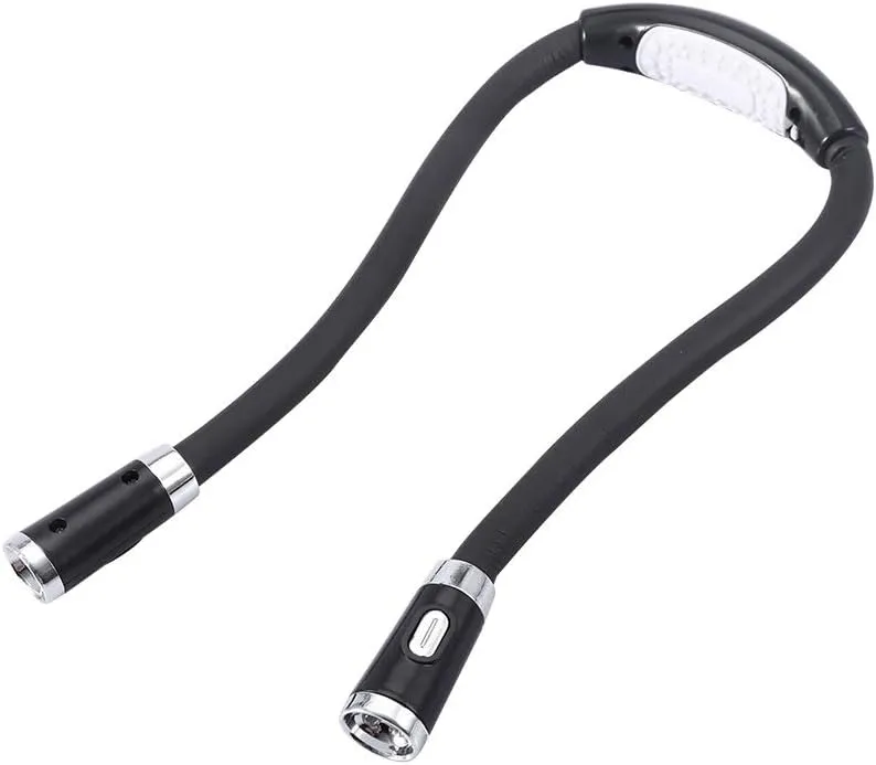 Hug Light Flexible, Handfri LED Lampe Black