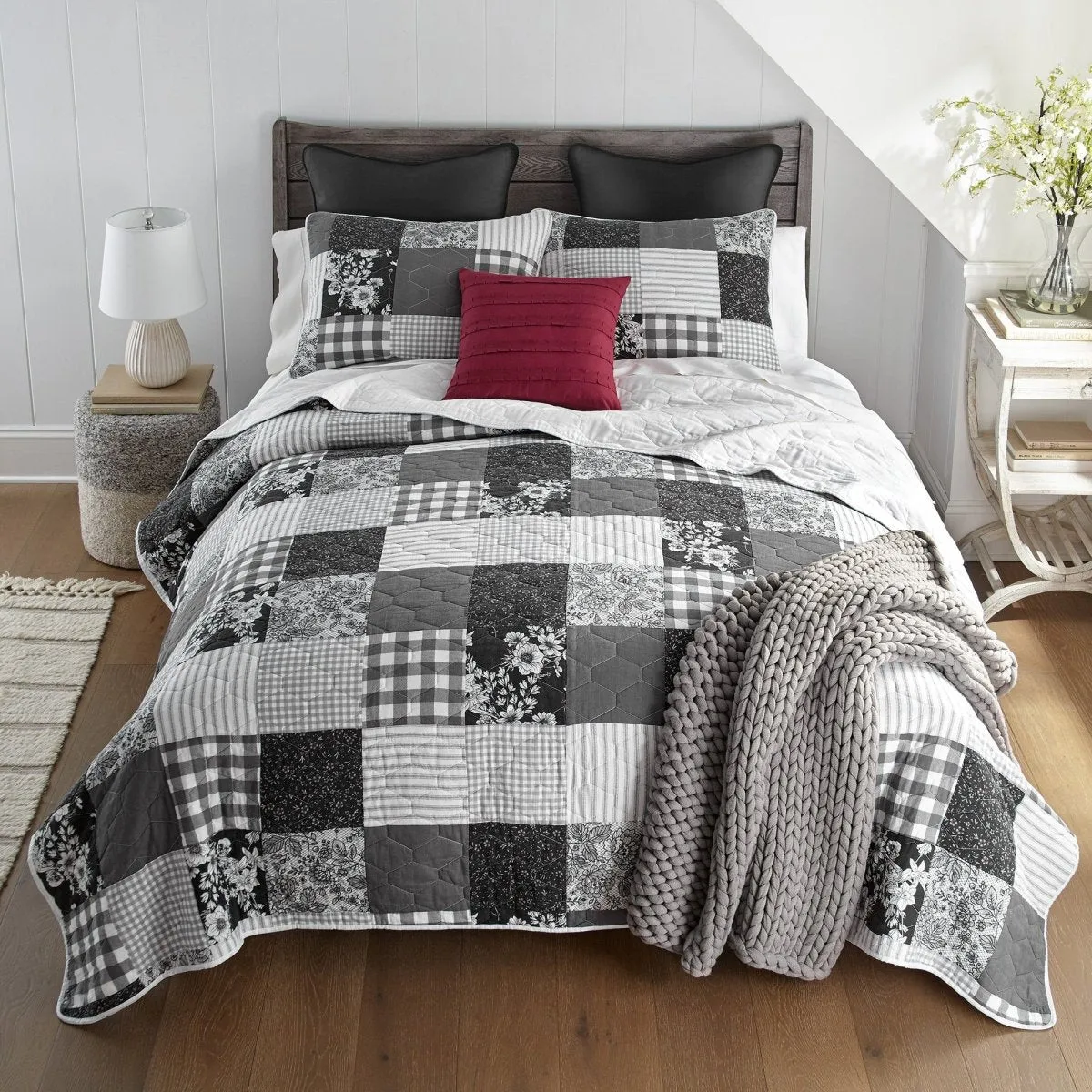 Indiana Farmhouse Quilt Set - King