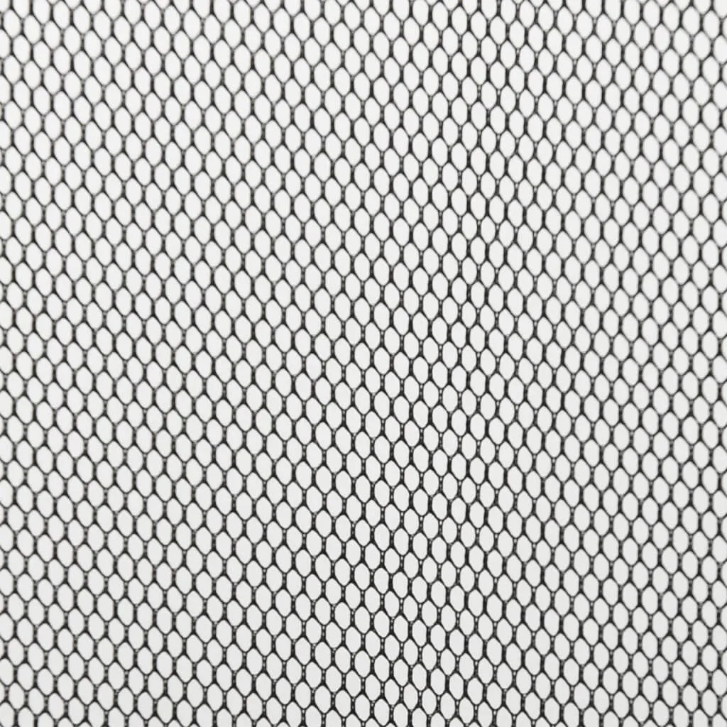 Insect Door Screen with Mesh Curtain Black 100x220 cm Polyester