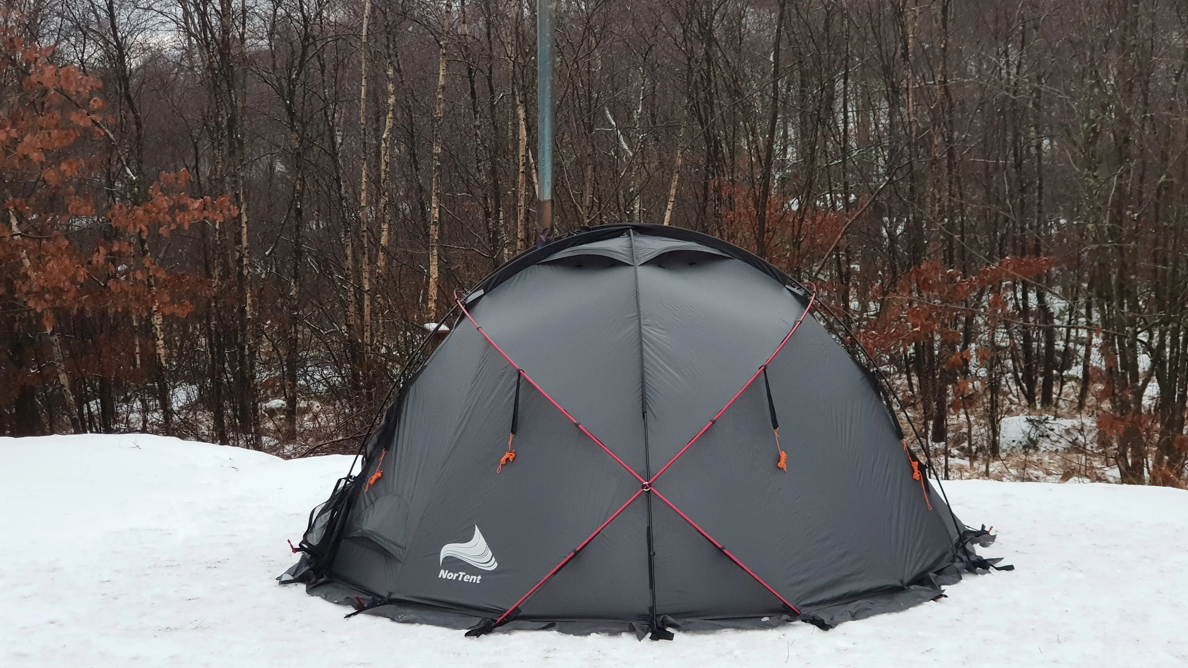 NorTent Gamme 4 - Winter Hot Tent for 4 People