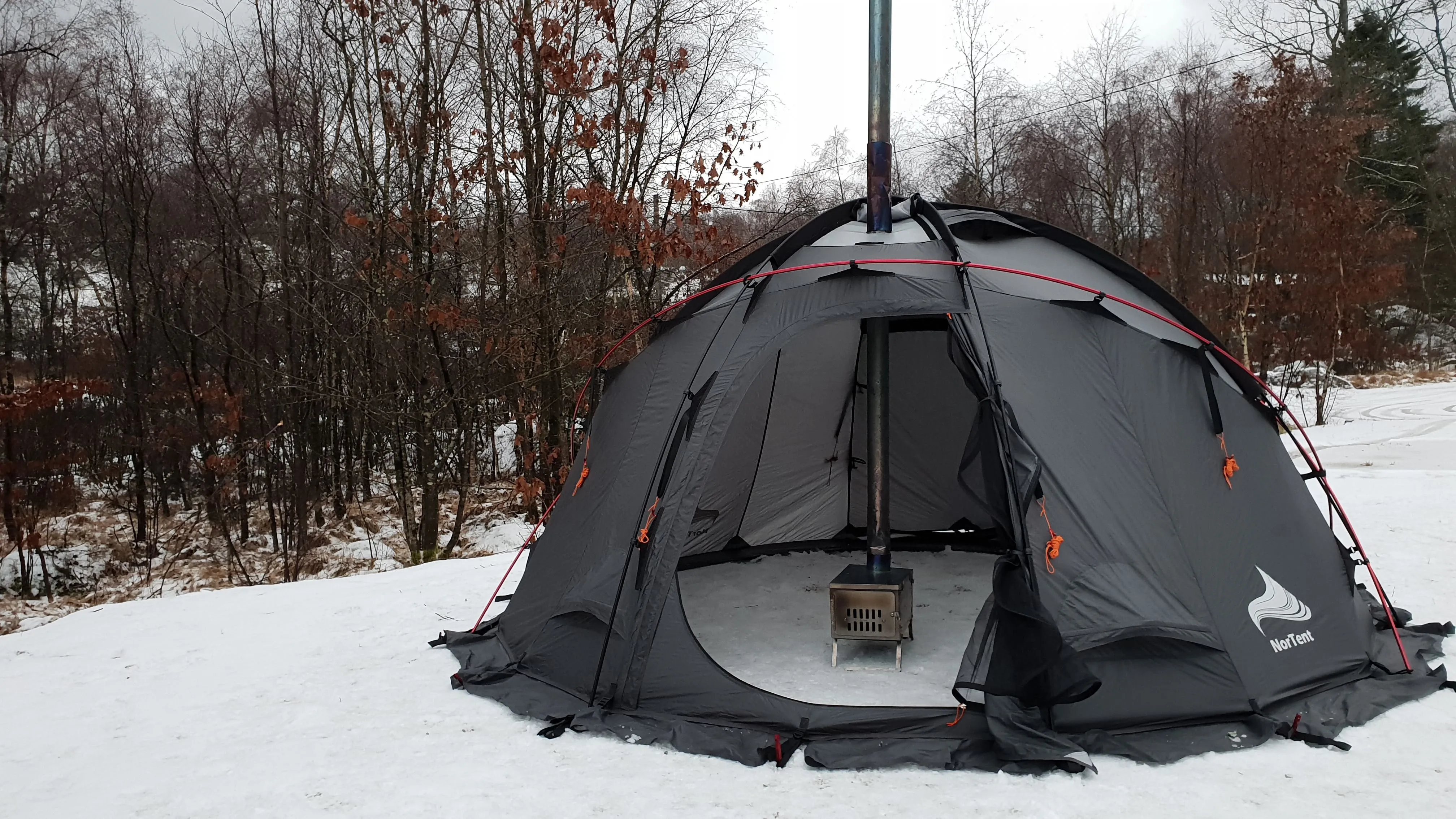 NorTent Gamme 4 - Winter Hot Tent for 4 People