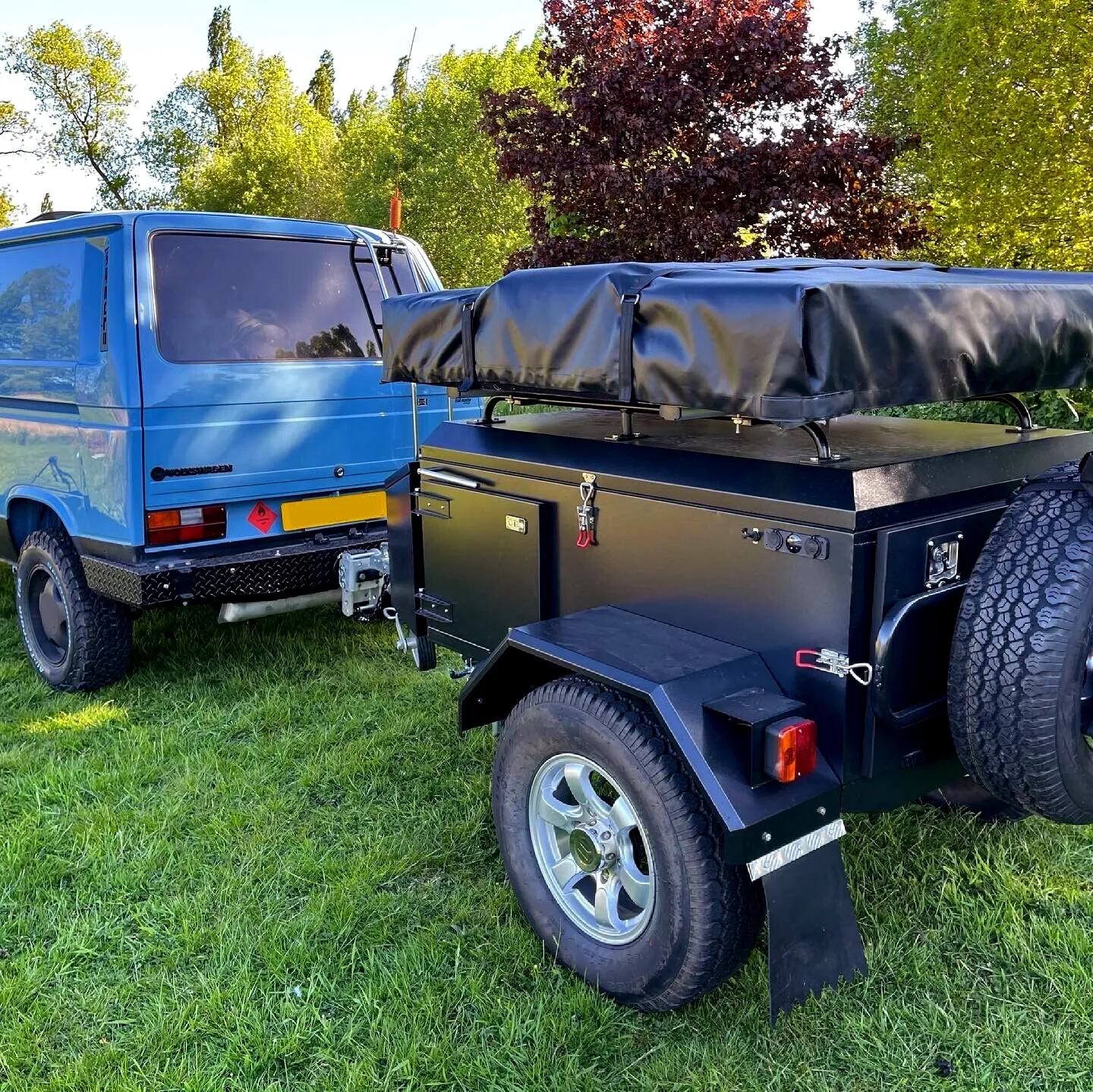 Overlanding Expedition Trailer Tent with Kitchen