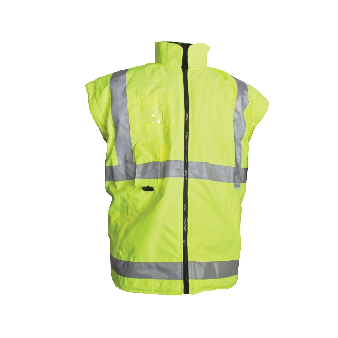 PIP ANSI TYPE R CLASS 3 ALL CONDITIONS 7 IN 1 COAT CLASS 2 INNER JACKET AND VEST COMBINATION Yellow 1 EA