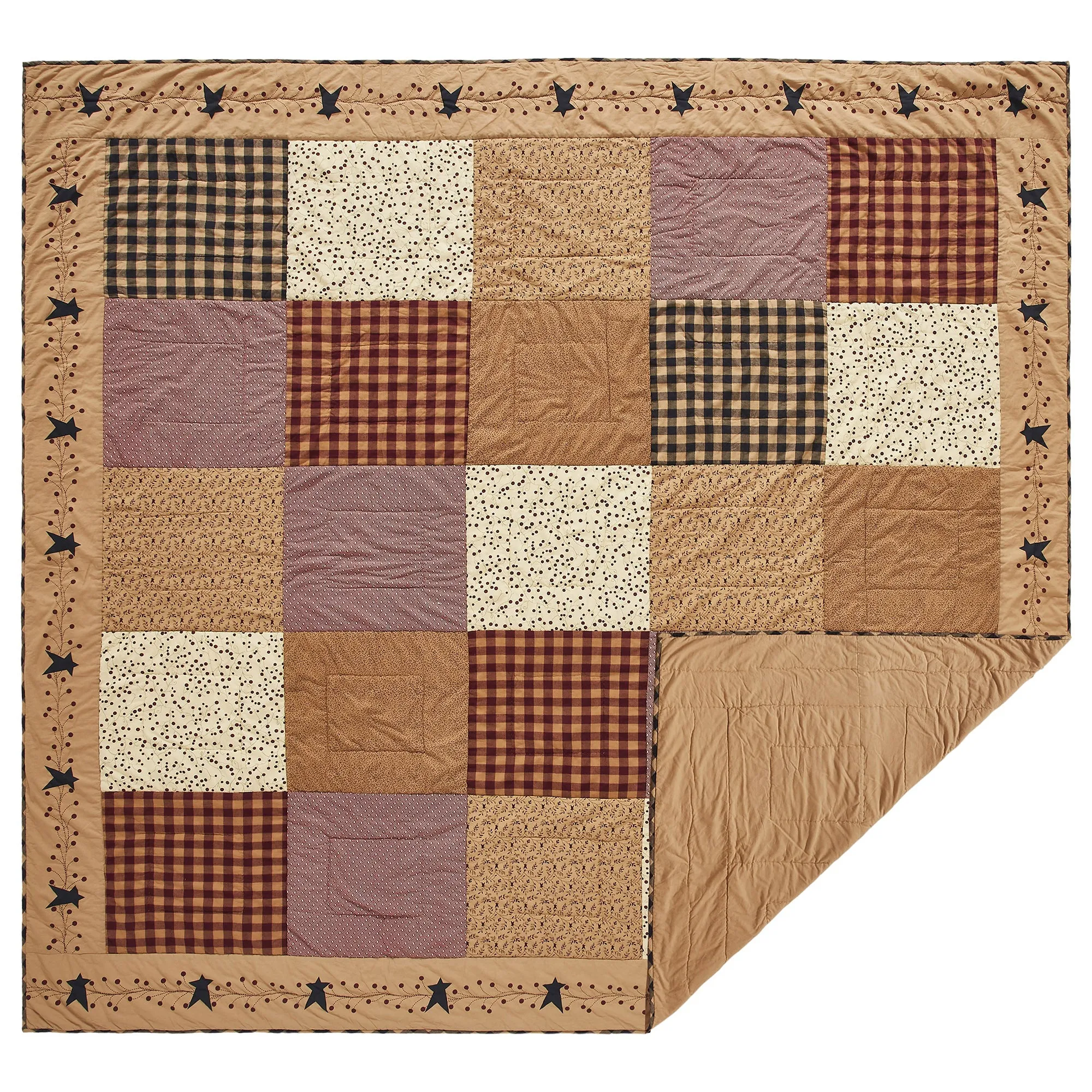 Pip Vinestar King Quilt 106Wx97L