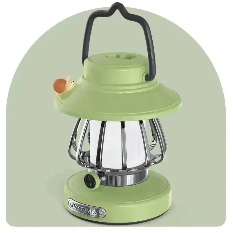 Retro USB Touch Dimming LED Lantern