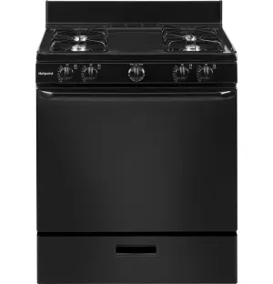 RGBS100DMBB Hotpoint® 30" Free-Standing Gas Range