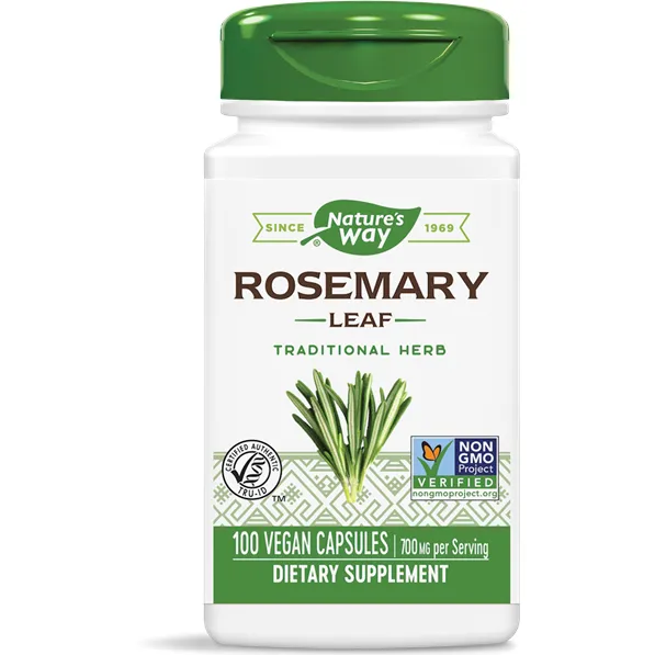 Rosemary Leaves 100 caps by Nature's Way