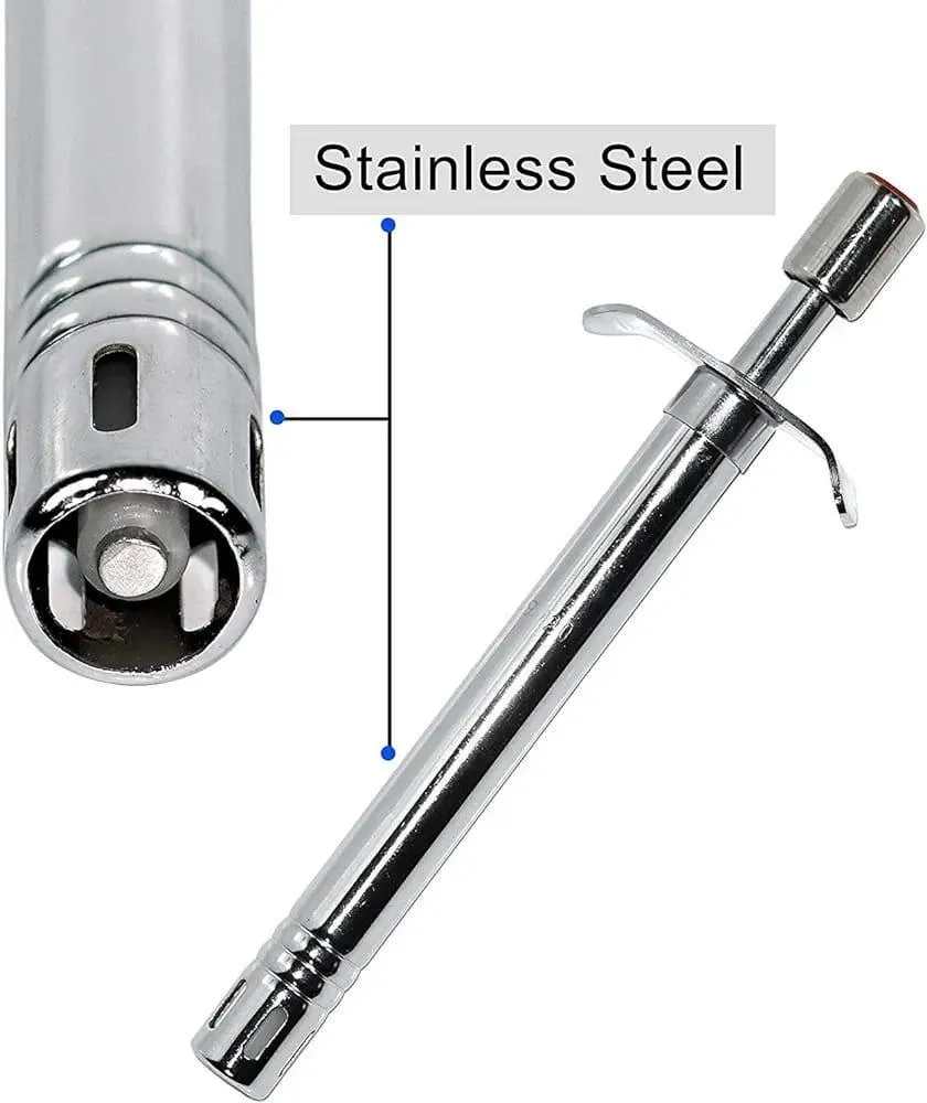 Stainless Steel Stove Lighter and knife pack of 2