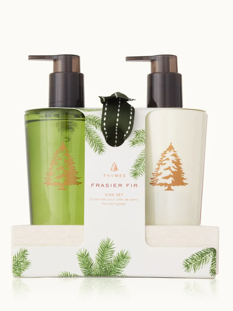 Thymes Frasier Fir Sink Set