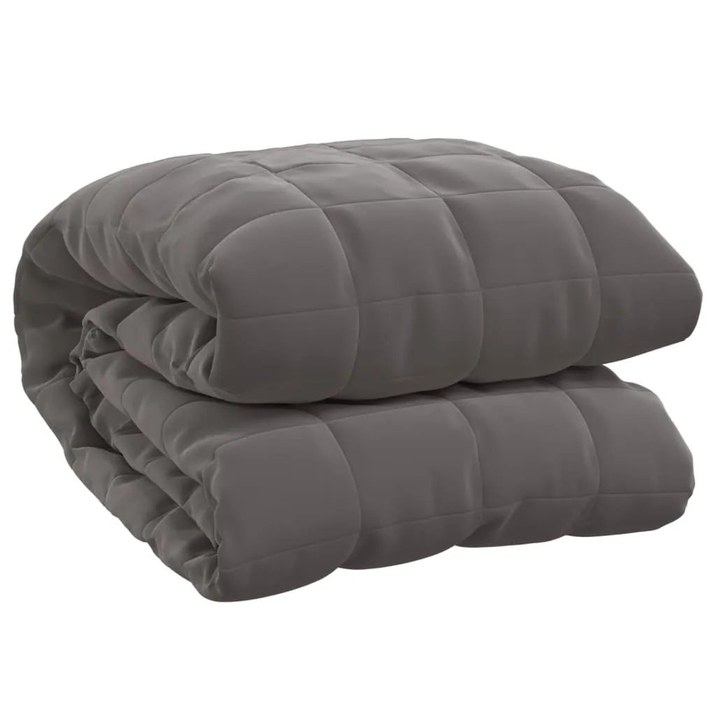 Weighted Blanket Grey 122x183 cm 5 kg Fabric