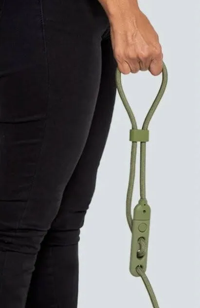 Zee.Dog Hands-Free Dog Leash Army Green